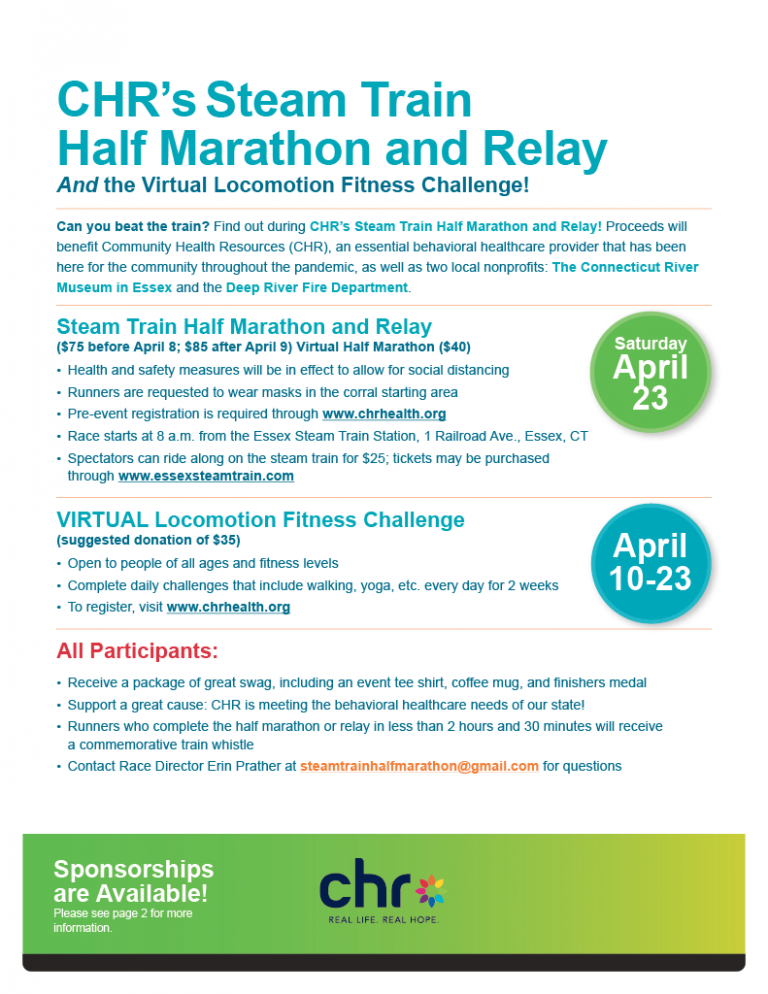 CHR’s Steam Train Half Marathon And Relay And The Virtual Locomotion ...